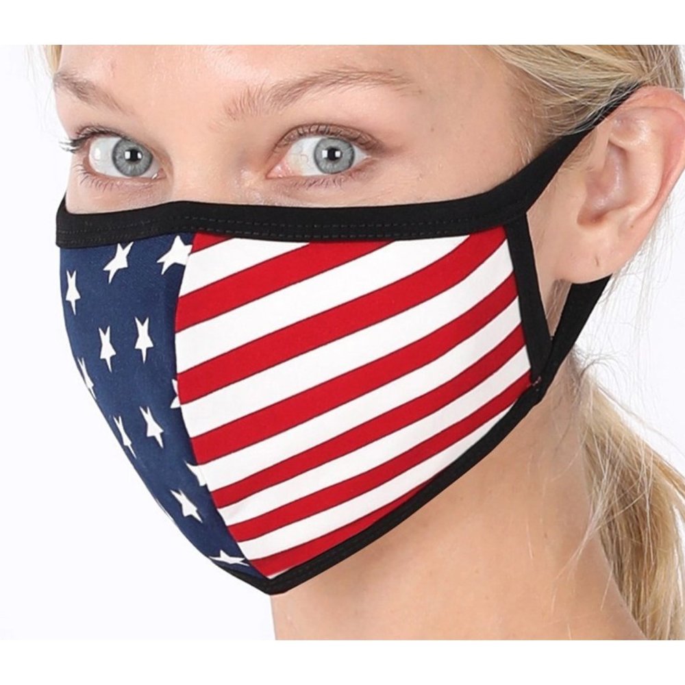 American Flag Face Mask